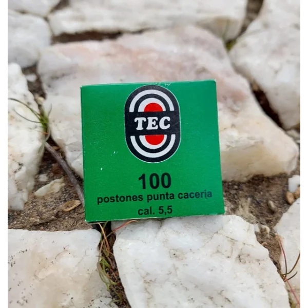Postón TEC 5.5 mm Punta Cacería 15 g