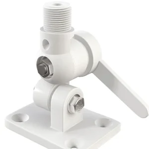 BASE ANTENA BASE ANTENA MARINA VHF PLASTICA BLANCA