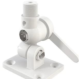 BASE ANTENA  MARINA VHF PLASTICA BLANCA